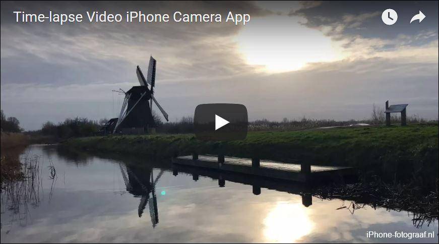 iPhone Time-lapse mode