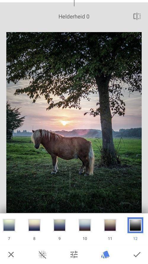 Vignettering toevoegen aan je foto's met Snapseed