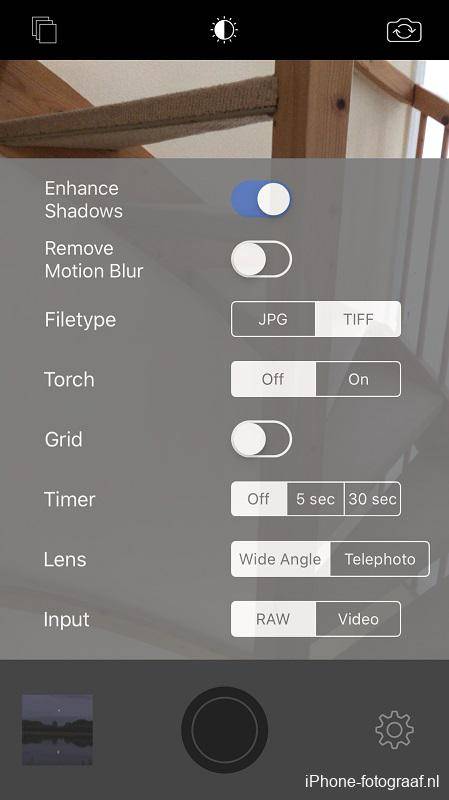 Cortex Cam settings