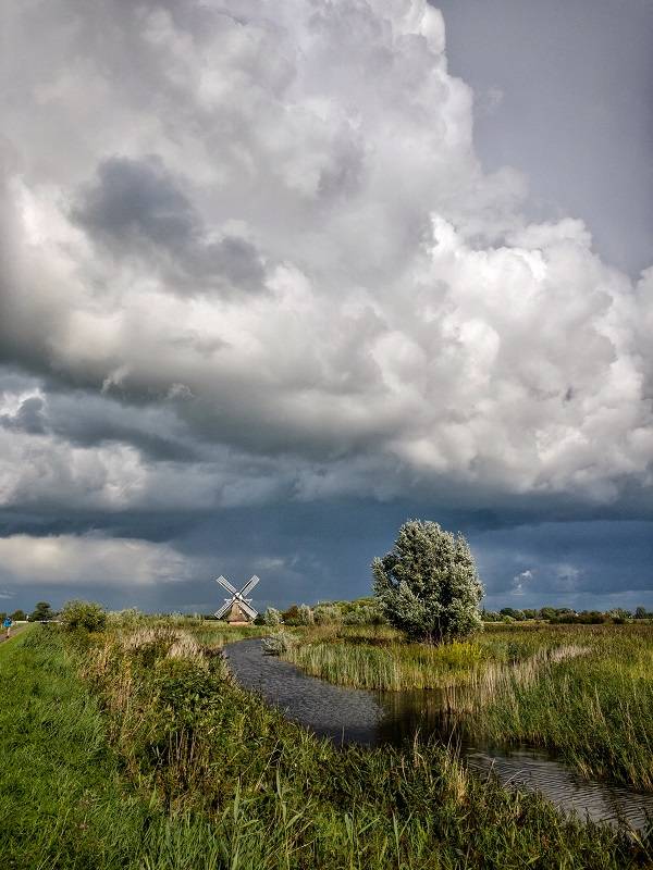 Landschappen met veel wolken fotograferen met je iPhone.