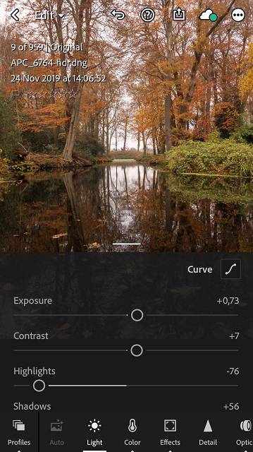 edit raw photos on your iPhone